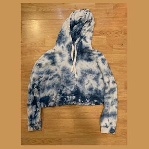 Bluenotes crop hoodie